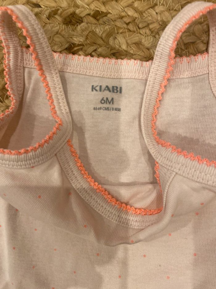 Body fille 6 mois Kiabi - photo numéro 2