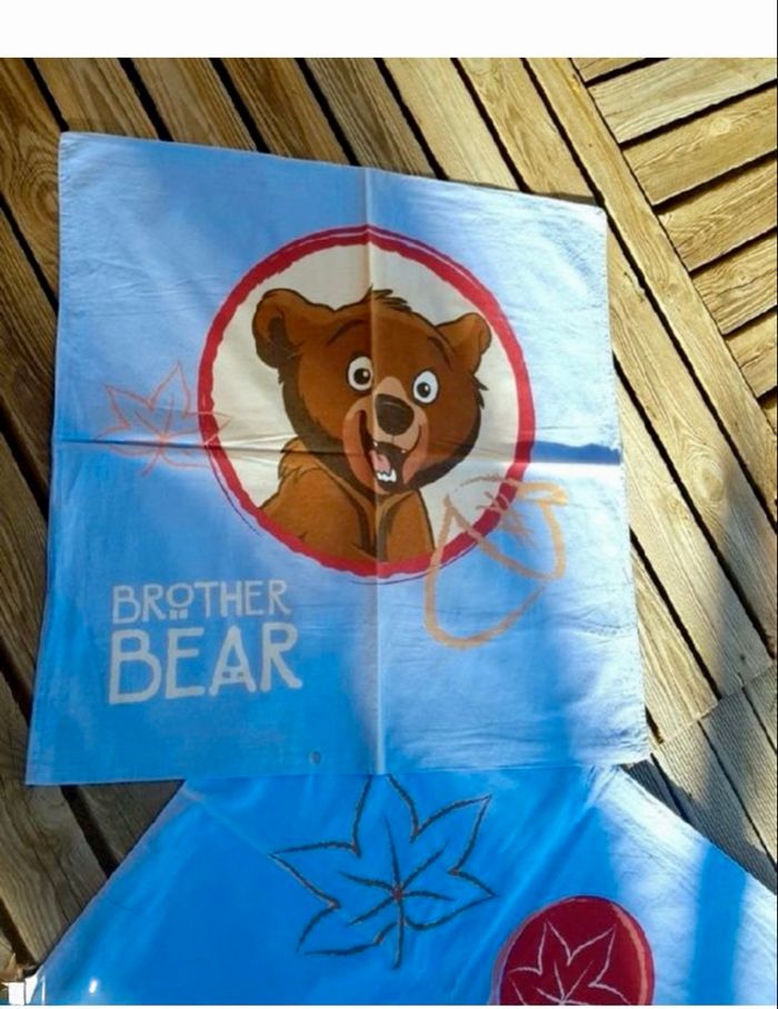 Parure de lit réversible enfant Koda Frères des Ours Walt Disney - photo numéro 3