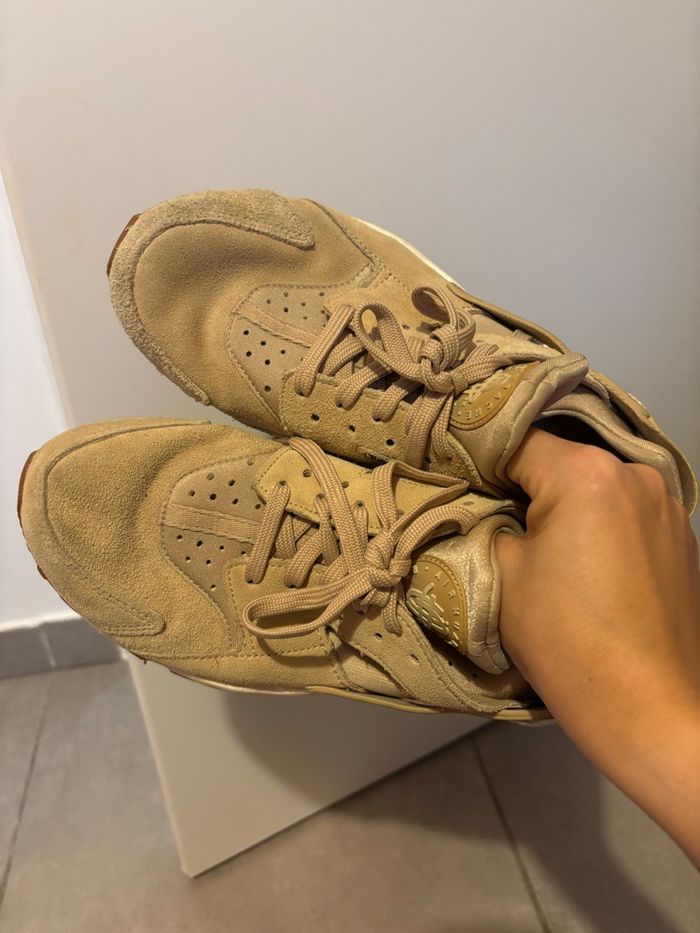 Nike huarache femme beige - photo numéro 4