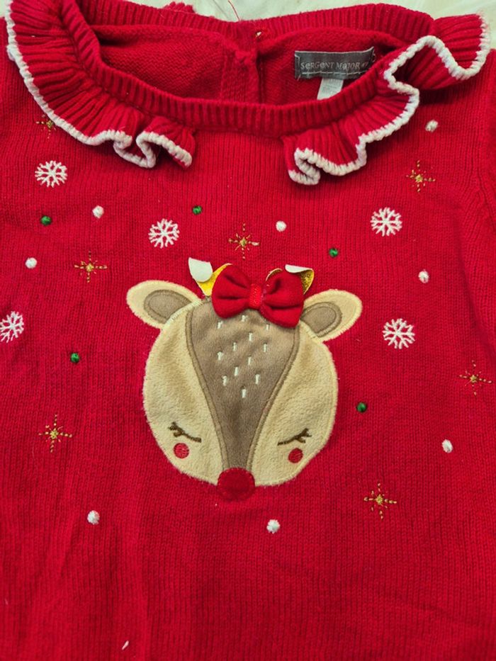 🎅 Magnifique pull de Noël Sergent Major 18 mois - photo numéro 5