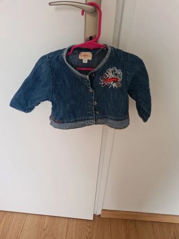 Veste en jeans 12 mois