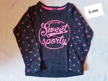 Sweat kiabi 6 ans