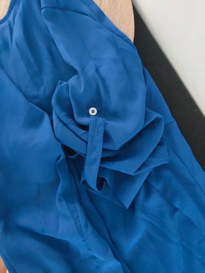 Blouse bleu électrique yoins taille xl neuf - photo numéro 6