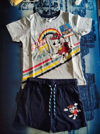 Ensemble 2 pièces été Pat patrouille