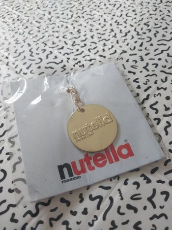 Porte-clés Nutella OFFICIEL 🟡 Édition Promo 2017 • Rare • Neuf scellé