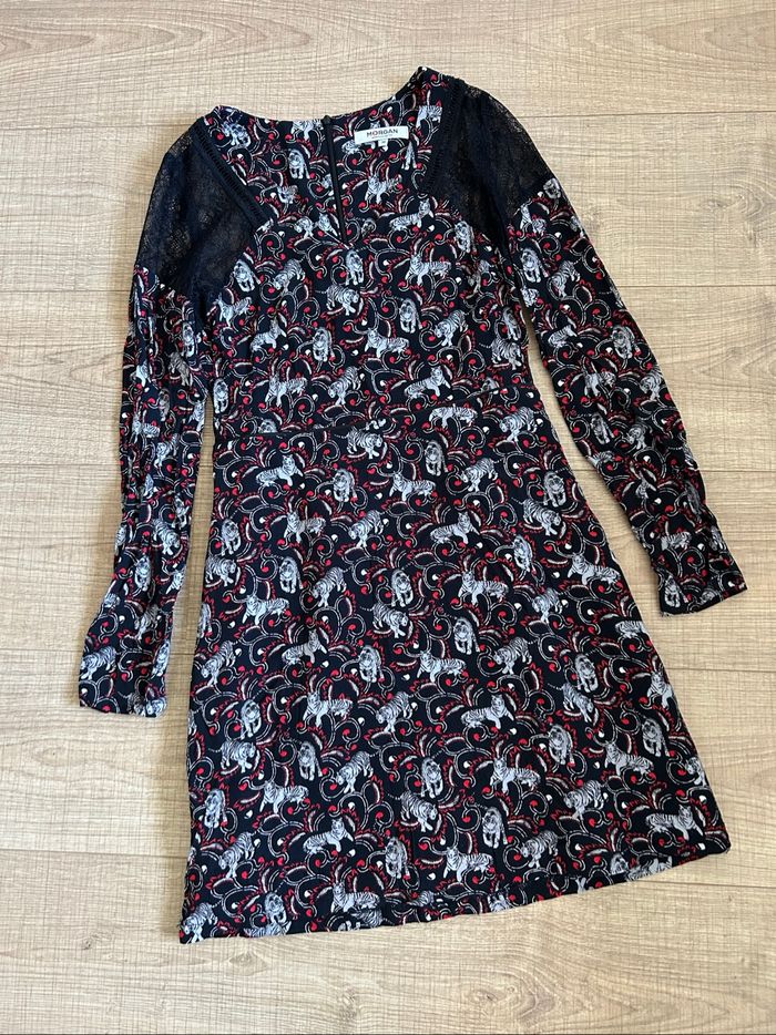 Robe imprimée à manches longues Morgan taille 36 TBE - photo numéro 7