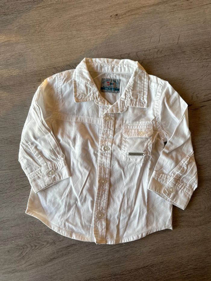 Chemise tape à l'œil 12 mois