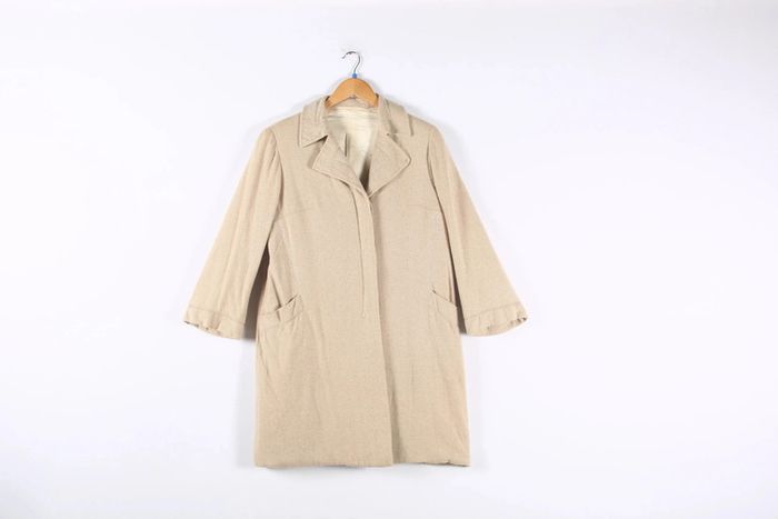 Manteau vintage 70's F.Radek en mélange laine et cachemire (#240052) - photo numéro 5