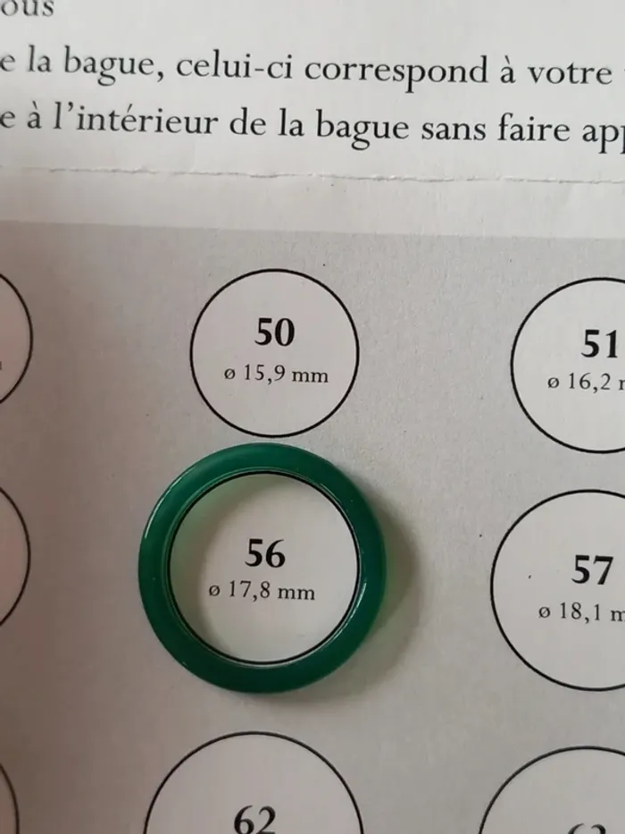 Bague en Agate taille 56 - photo numéro 3
