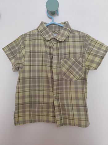 Chemisette a carreaux 