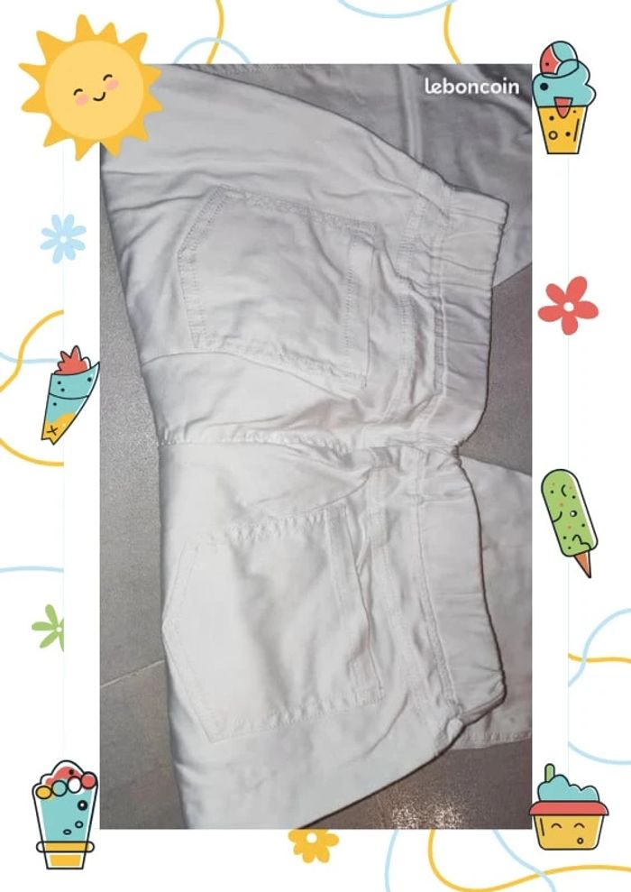 Pantalon blanc taille 38 BNK - photo numéro 2