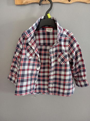 Chemise taille 12 mois
