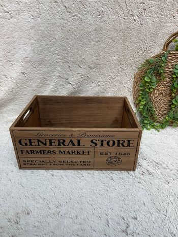 Caisse de rangement en bois - Alinéa 