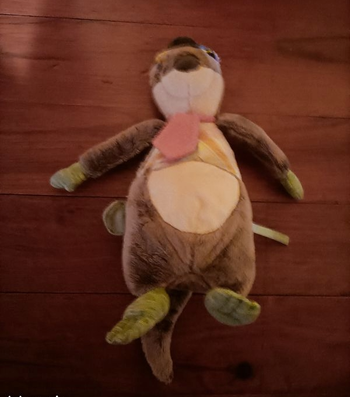 Peluche loutre musicale de Moulin Roty neuve