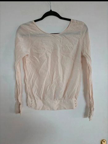 Blouse fluide bas smocké Sézane