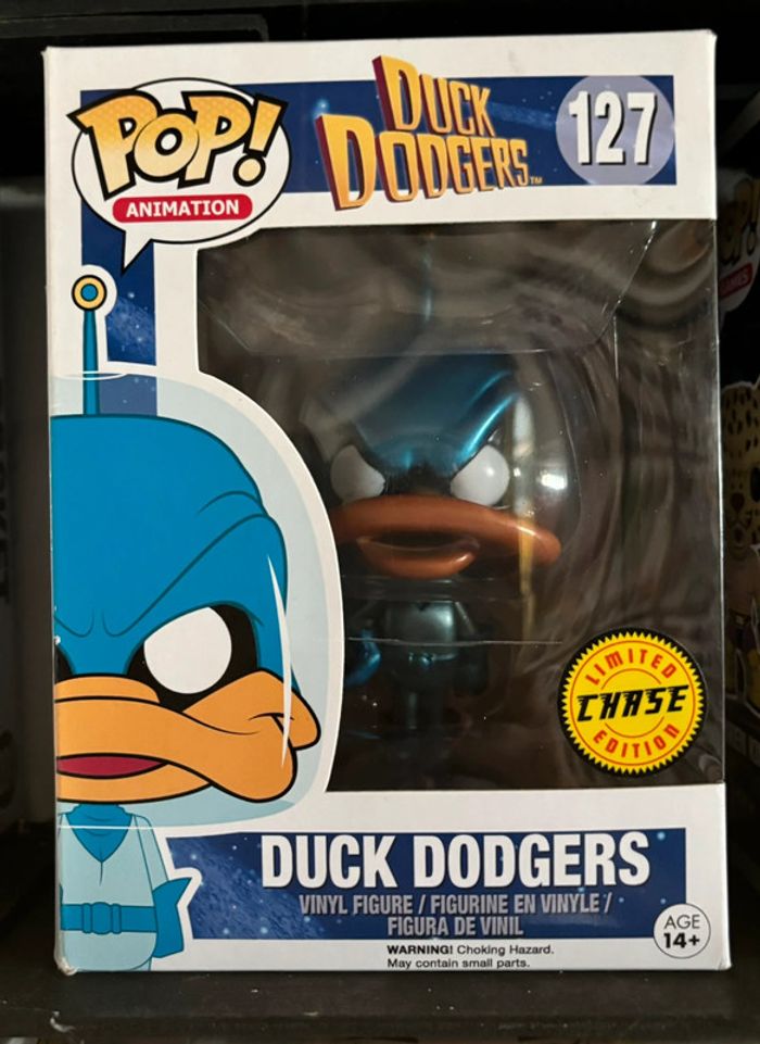 Funko Pop Duck Dodgers Limited chase edition #127