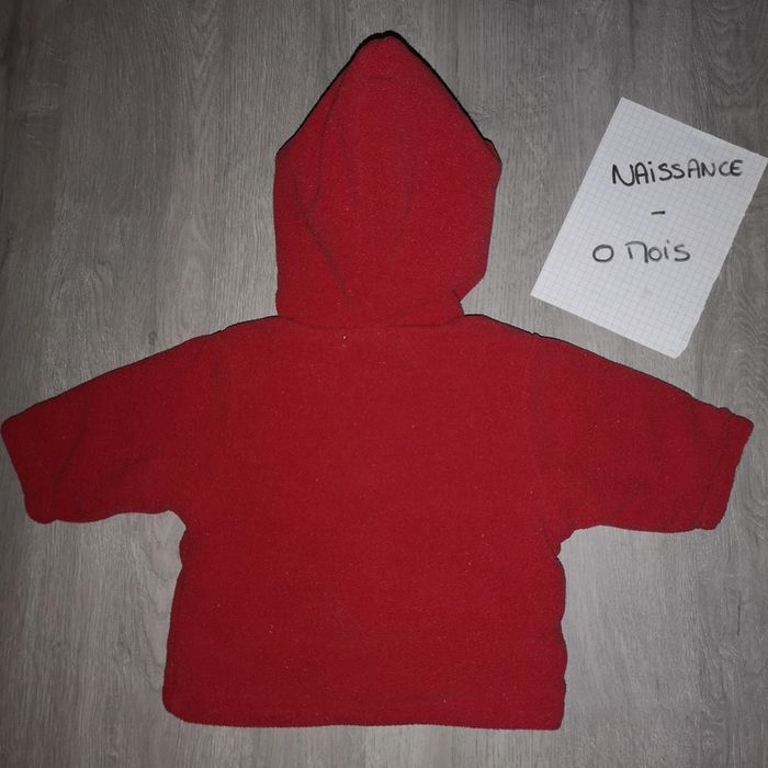 Gilet chaud naissance rouge - photo numéro 5