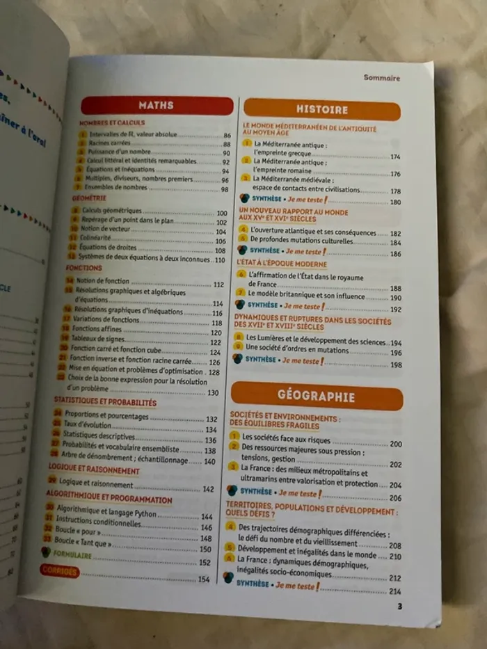 Livre tout sur l'année de seconde - photo numéro 3
