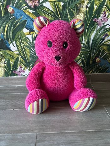 Nounours catalan rose 45 cm