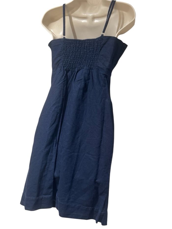 Cache-cache, robe bleu marine à bretelles 38 - photo numéro 3