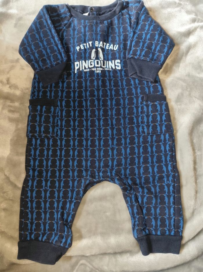 Combinaison petit bateau 12 mois