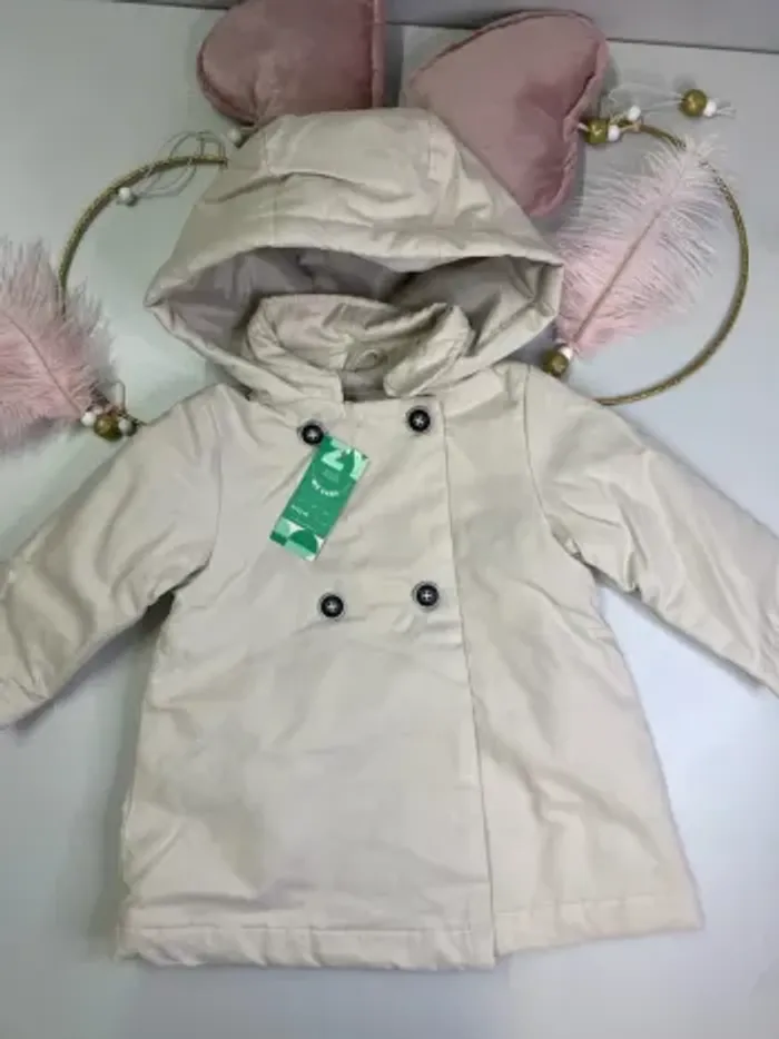 Trenchs épais bébé fille (neuf) - Taille 9/12 mois
