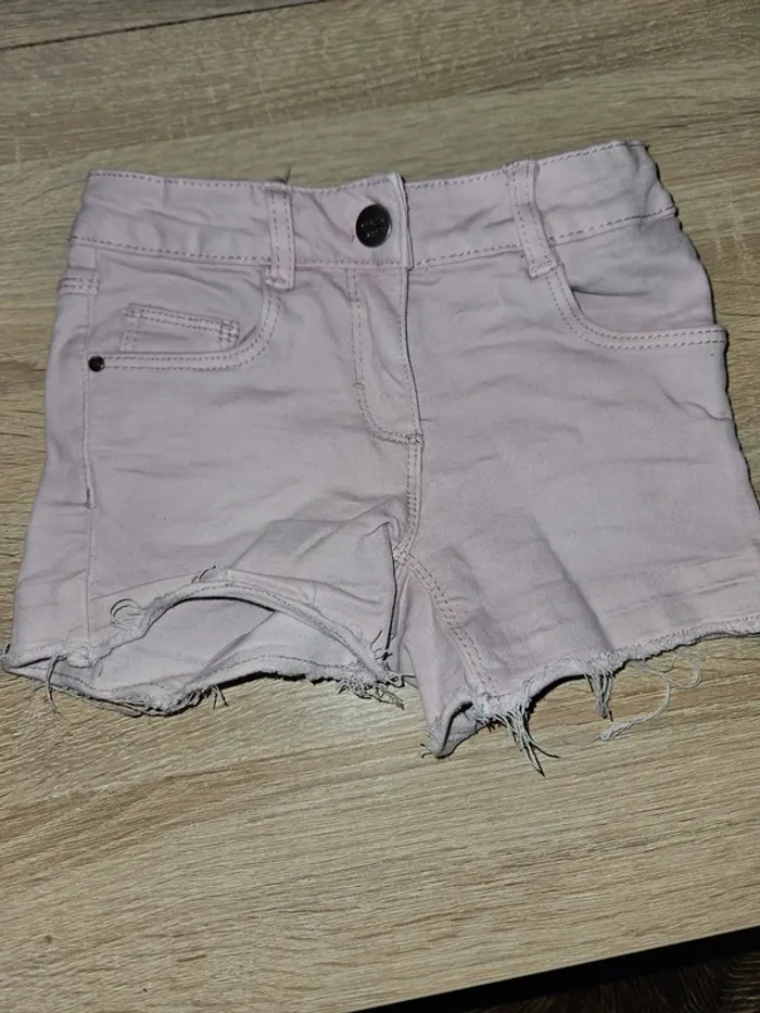 Lot de 3 short en jean 5 ans filles - photo numéro 2