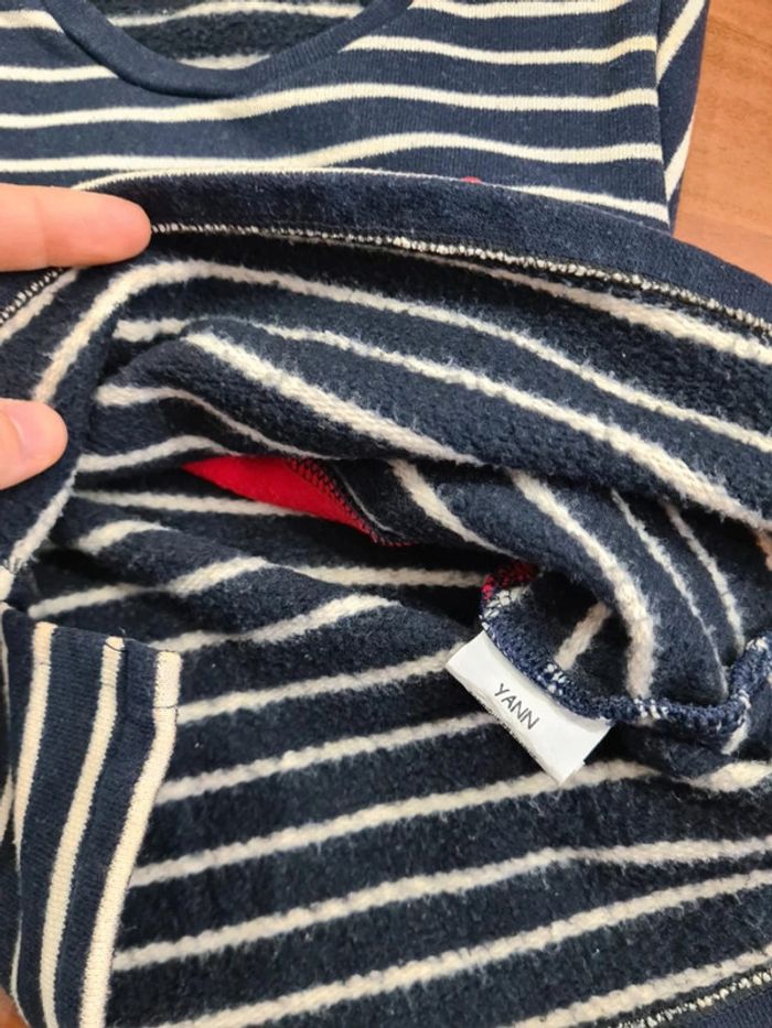 Pull a rayures type marinière corsica taille 2 ans - photo numéro 6