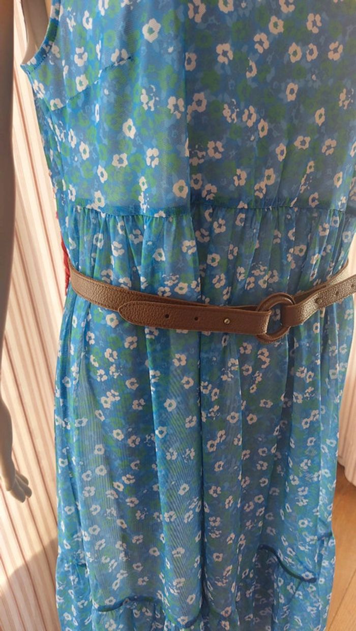 Ceinture 1un2deux3trois marron en cuir  80cm - photo numéro 6