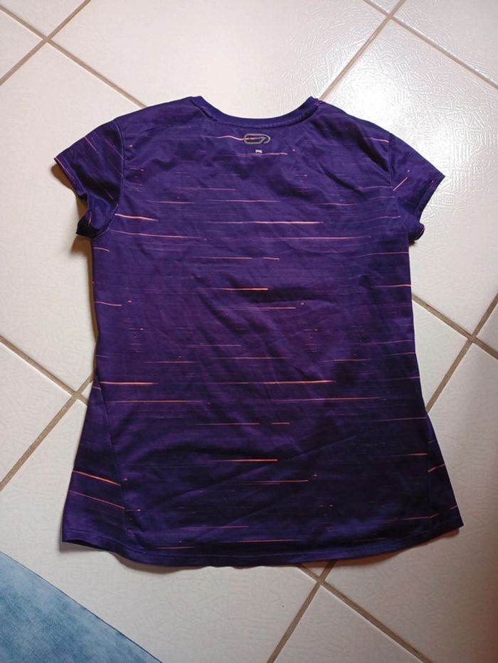 T-shirt fille violet Kalenji - photo numéro 4
