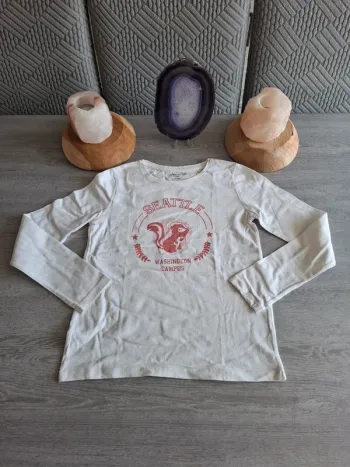 T-shirt blanc taille 10 ans