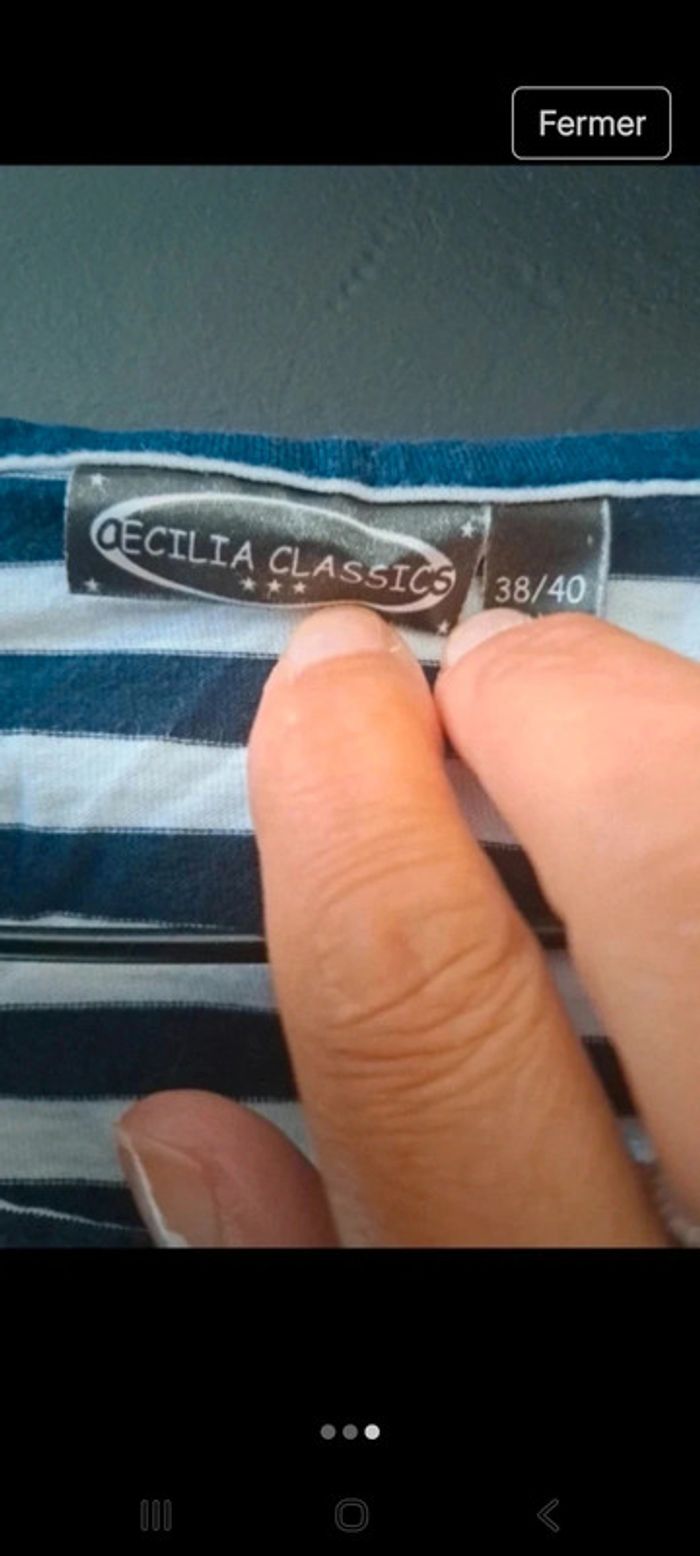 Robe été marinière Cécilia Classics 38 - photo numéro 3