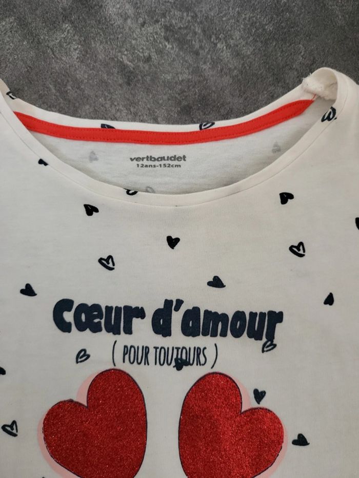 Lot 6 t-shirts/chemiser fille 12 ans très bon état - photo numéro 14