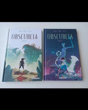 BD obscurcia chapitres 1 et 2 (édition delcourt)