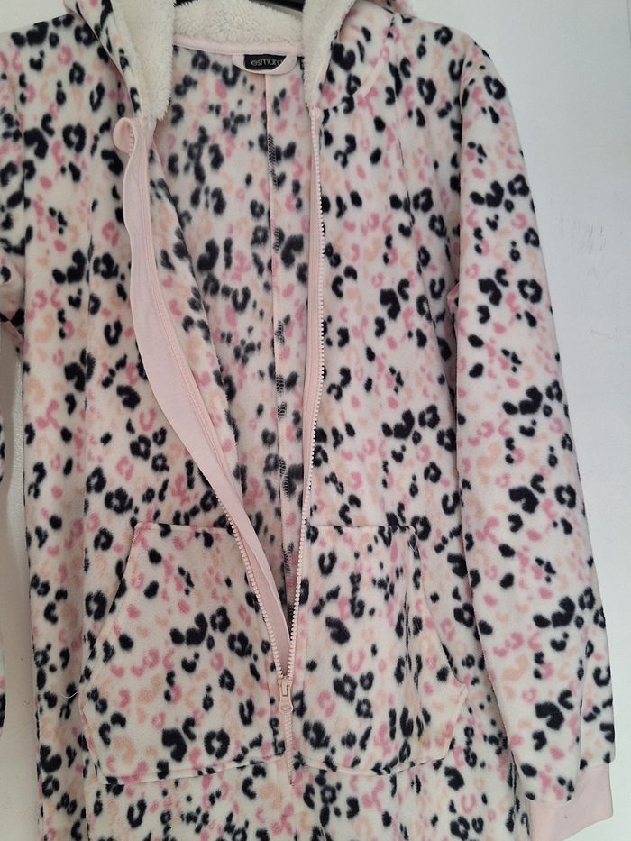 Combinaison imprimée à capuche en pilou - photo numéro 6