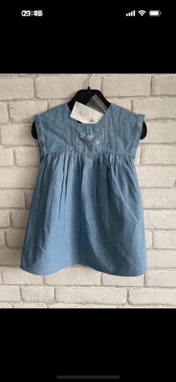 robe tartine et chocolat taille 18 mois neuf