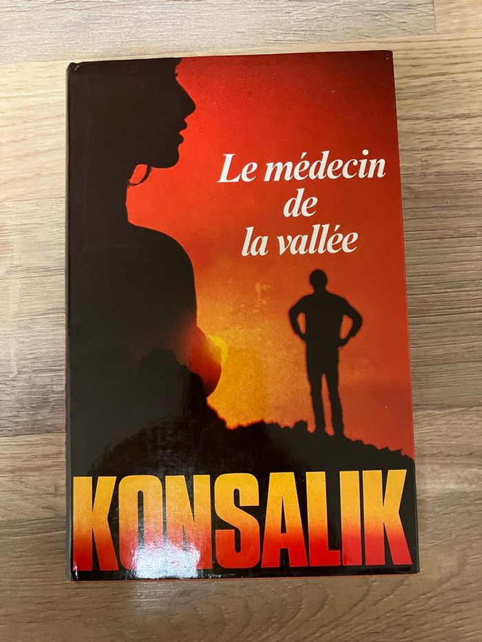Livre relié-Konsalik-Le médecin de la vallée