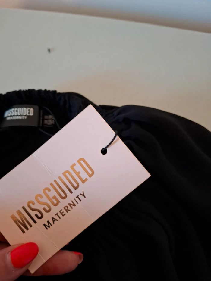 Petite robe noire fluide neuve Missguided taille S/M 36/38 - photo numéro 13