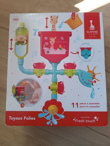 Sophie la girafe  jeux de bain