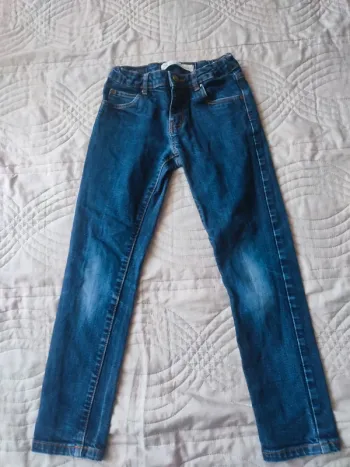 Jeans taille élastique 8 ans monoprix