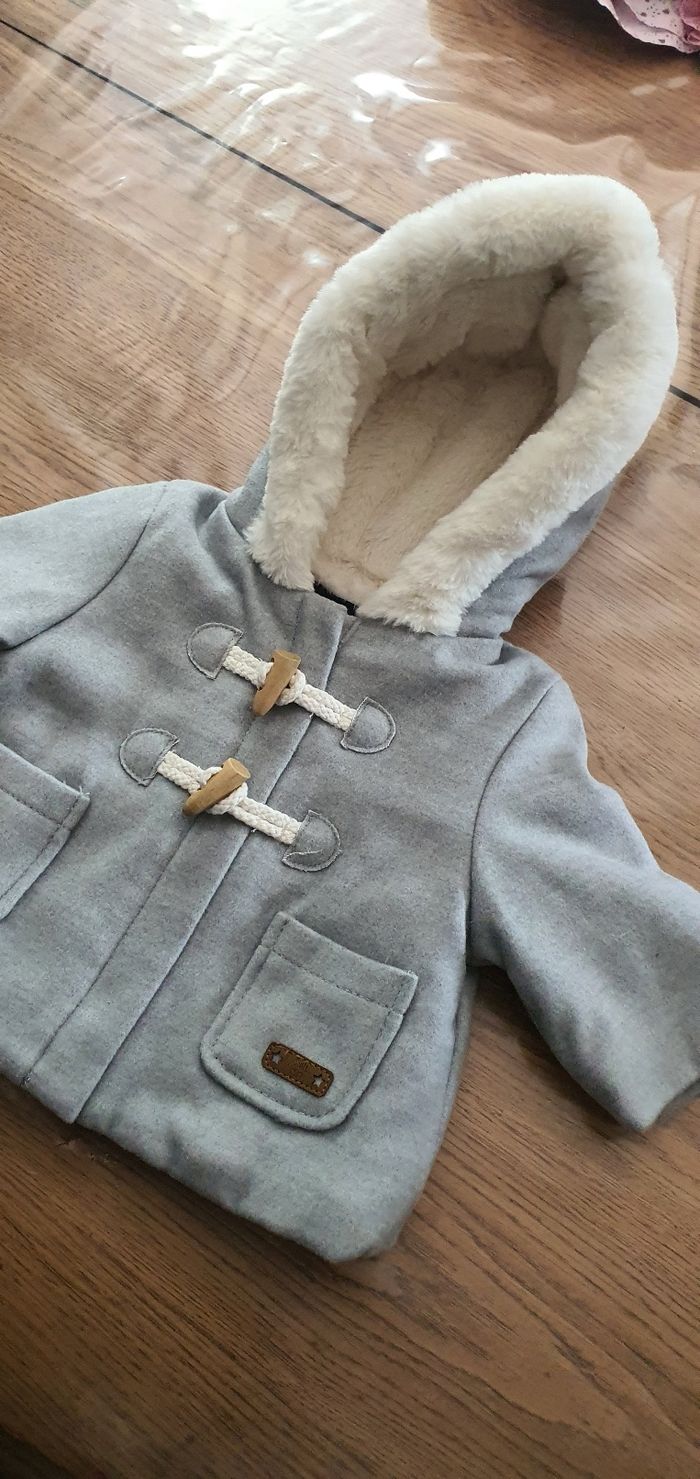 Manteau bébé fille 3mois - photo numéro 2