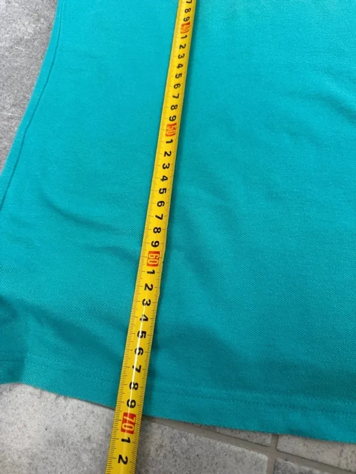 Polo Superdry femme turquoise taille M super état - photo numéro 9