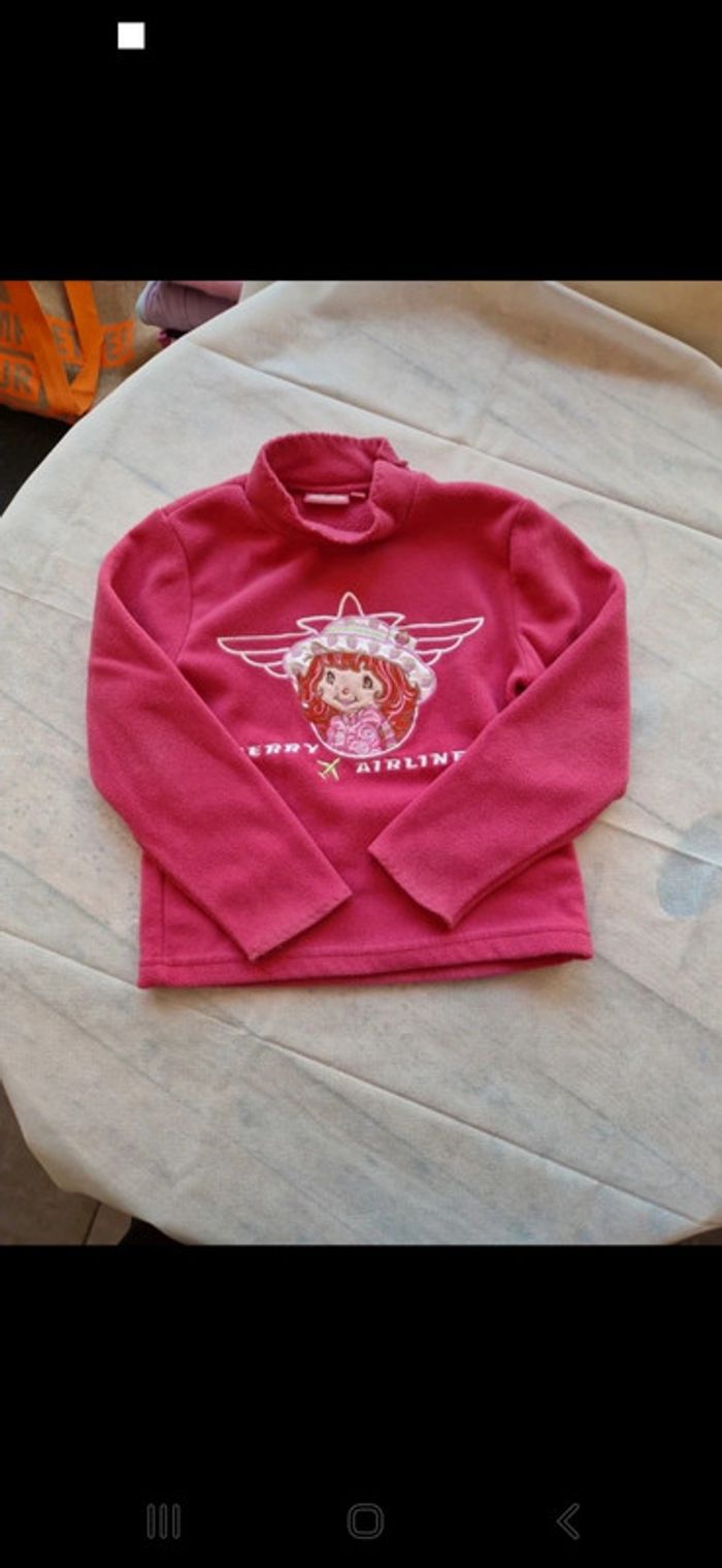 Polaire "Charlotte aux fraises "