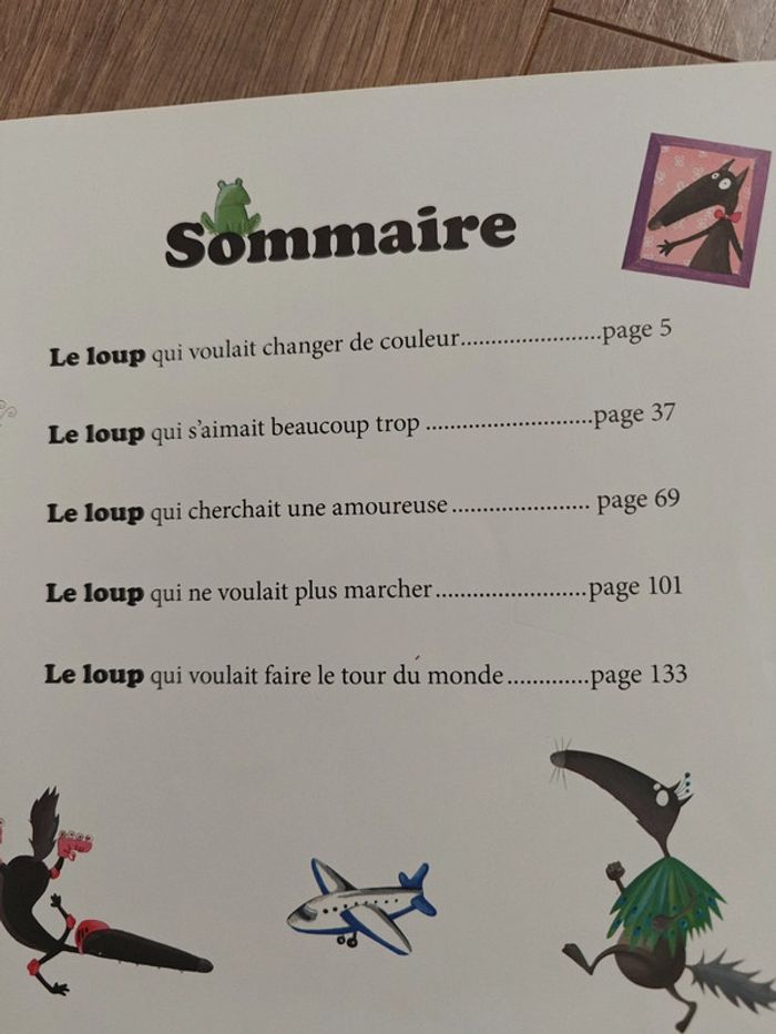 Livre 5 histoires de Loup - photo numéro 2