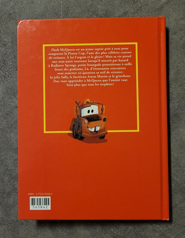 Les Classiques Disney Cars Pixar - photo numéro 6