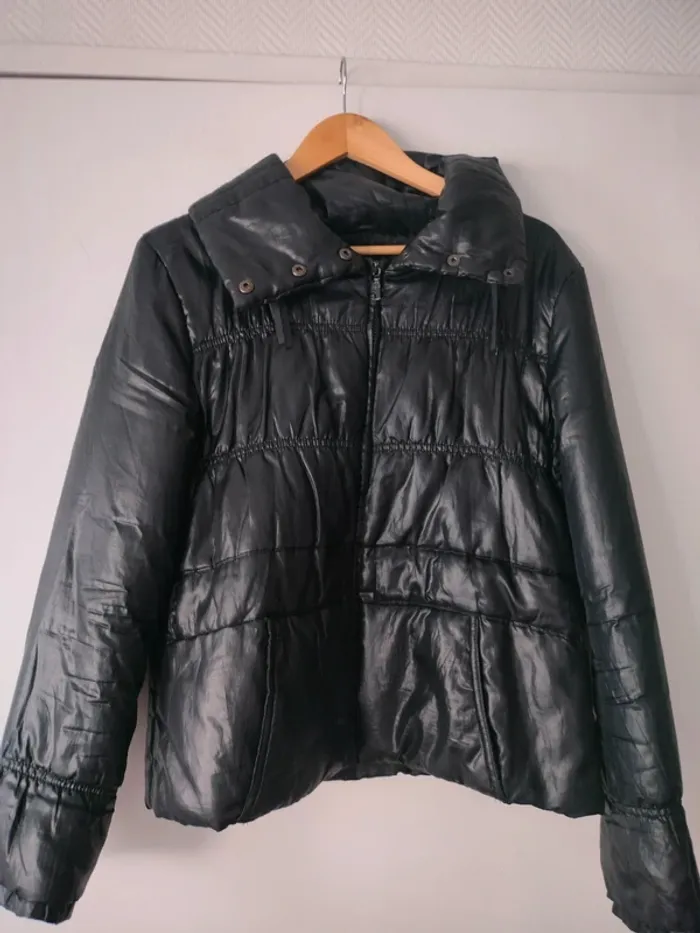 Doudoune matelassée noire Taille M - photo numéro 3