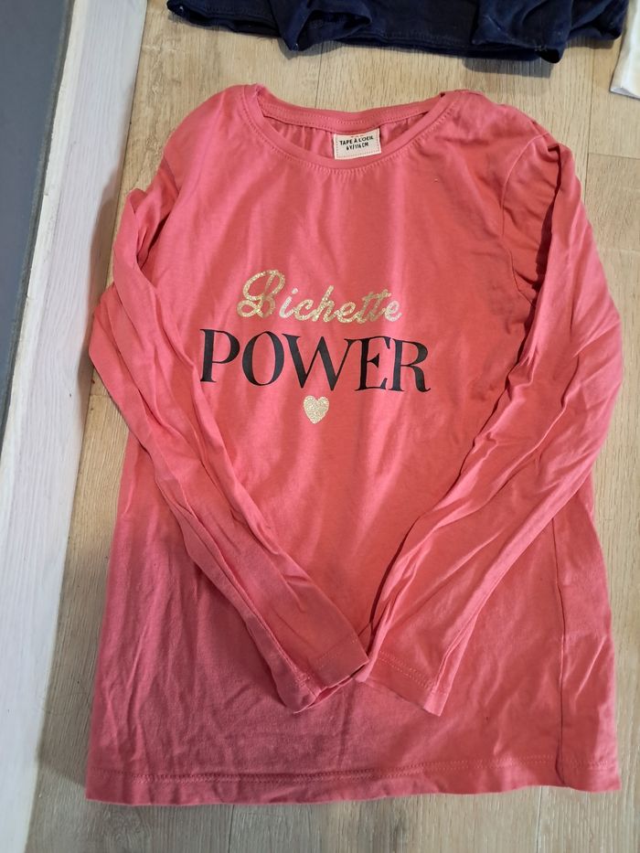 Lot de t-shirts manches longues fille 6ans neufs - photo numéro 9