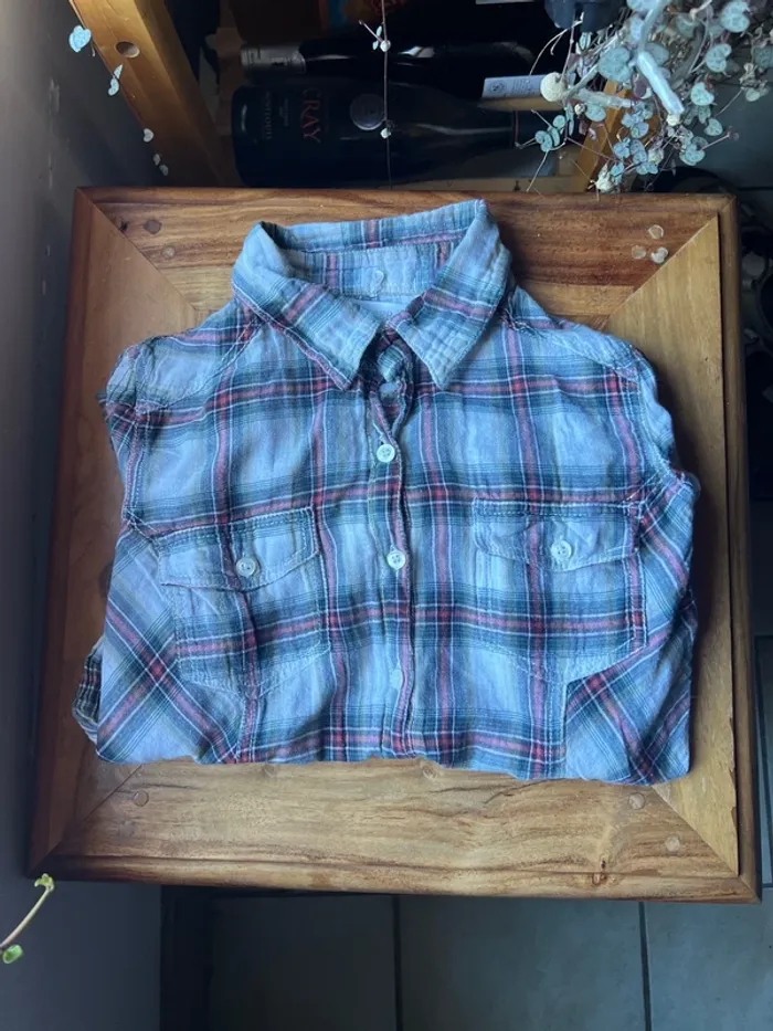 Chemise à carreau