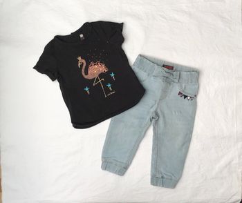 Ensemble t-shirt + pantalon Catimini 18 mois