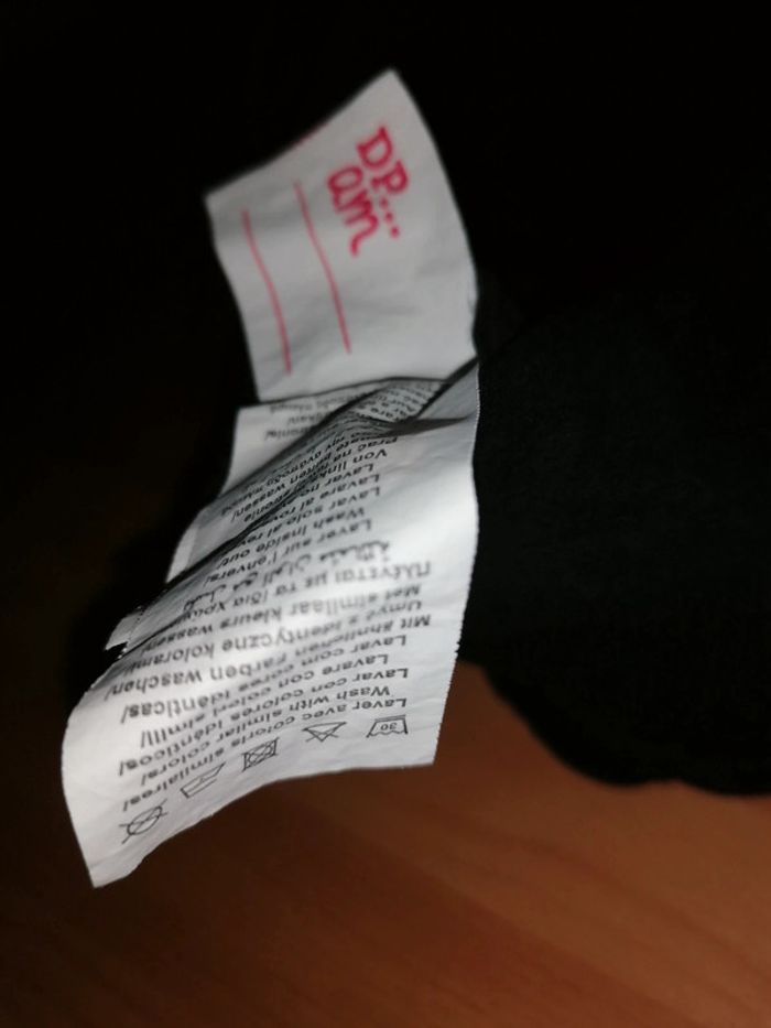 Jupe jean's noire dpam - photo numéro 8